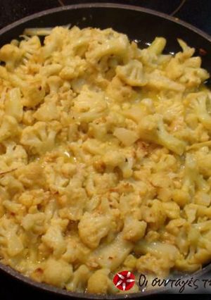 Φωτογραφία της συνταγής Κουνουπίδι. “Με curry και άλλα καρυκεύματα”
