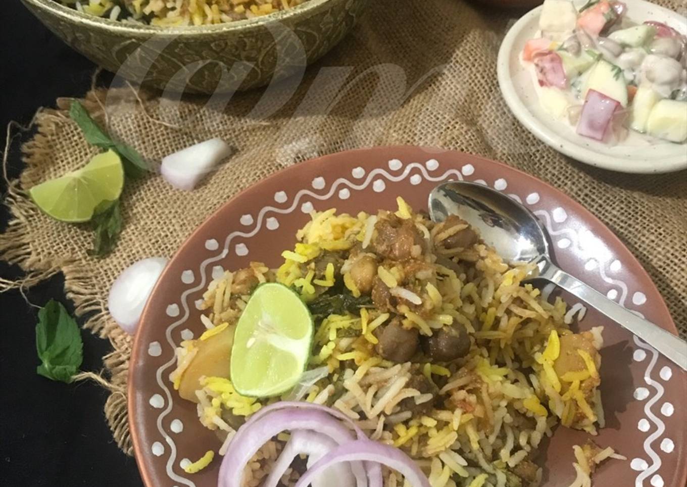 Chole  Biryani
