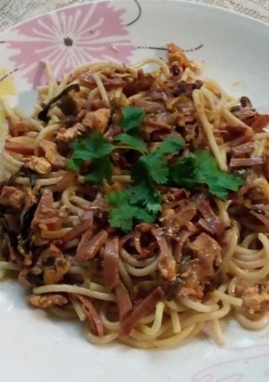 Una foto de Pasta del día de la familia