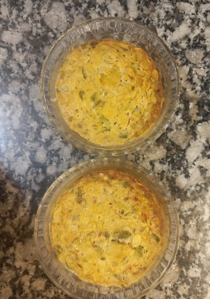 Una foto de Budín de Zapallitos Verdes al Microondas