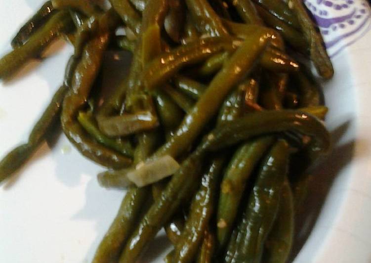 Sesame green beans