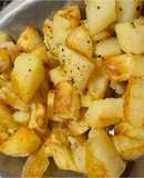 Papas al horno (roast potatoes)