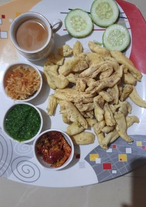 વણેલા ગાંઠીયા(Vanela ganthiya recipe in Gujarati) રેસીપી મુખ્ય ફોટો