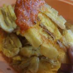 รูปของ Pisang geprek sambel kemiri #CABEKU #PisangGaul