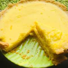 A picture of Pie Susu Teflon simple anti gagal.