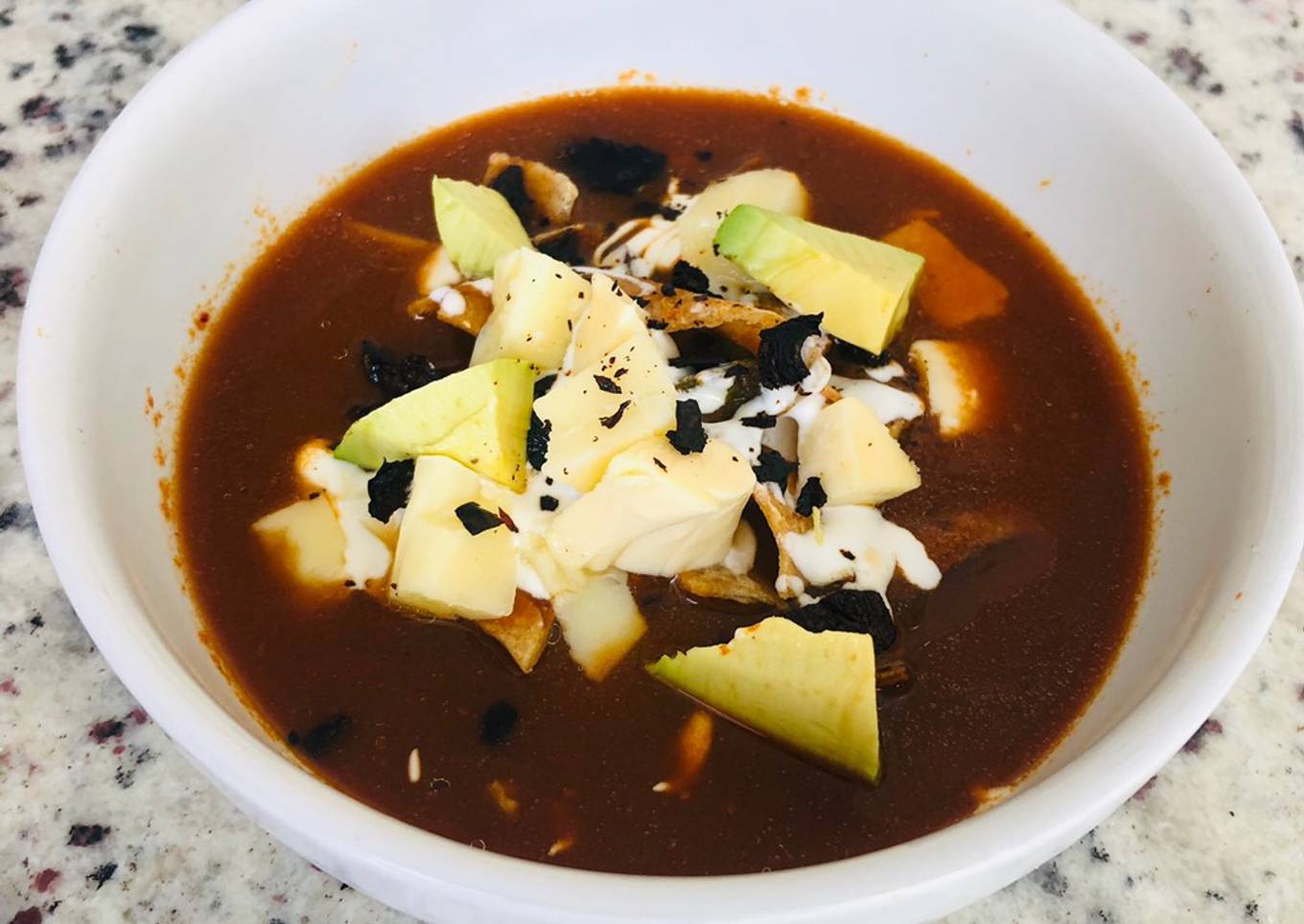 Sopa de tortilla