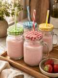 Licuado de Frutilla Proteico Sin Azúcar Agregada