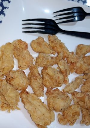 A picture of KFC Style Chicken Popcorn.