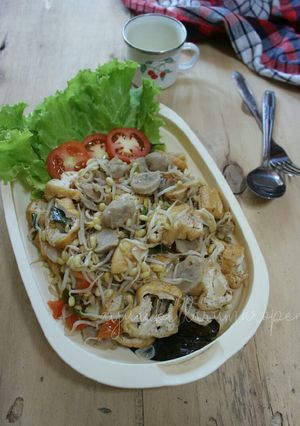 Foto resep Oseng taoge tahu bakso