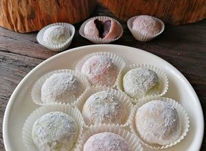 Gambar Mochi Kacang Merah Sedap Mudah