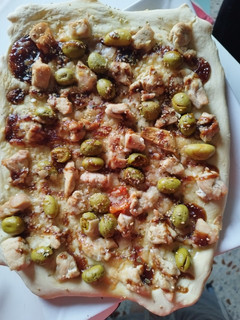 Una foto de Pizza de Pavo