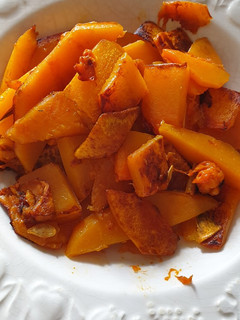 Una foto de Calabaza asada