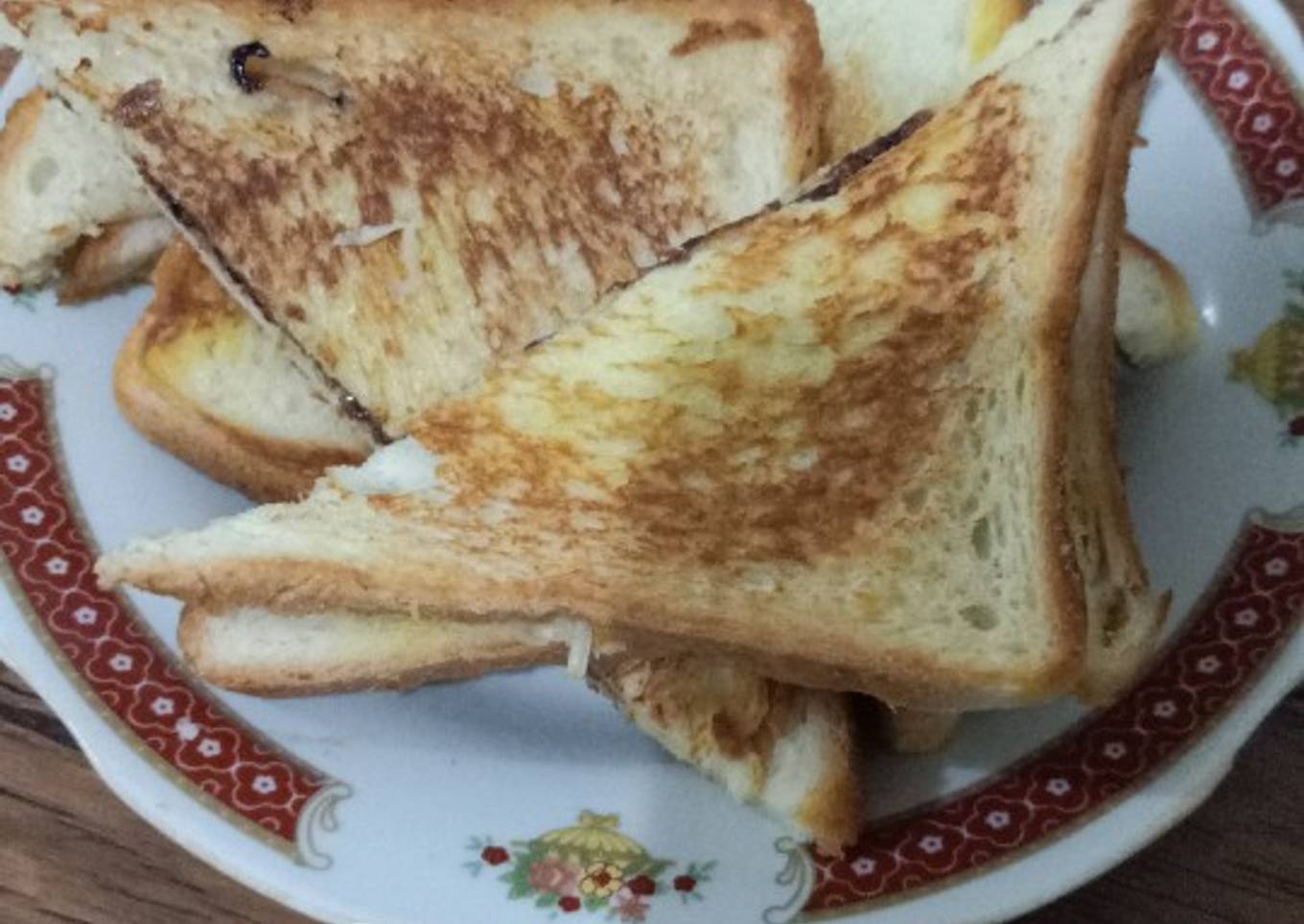 Roti Bakar Teflon Coklat Keju
