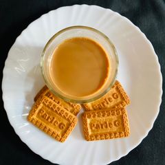 A picture of Ginger Tulsi Chai.