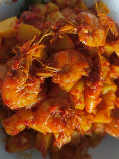 Foto resep Udang Kentang Balado
