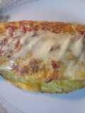 Rollo de huevos con tocineta y cabano🥚🥓