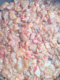 Una foto de Berenjena caponata siciliana