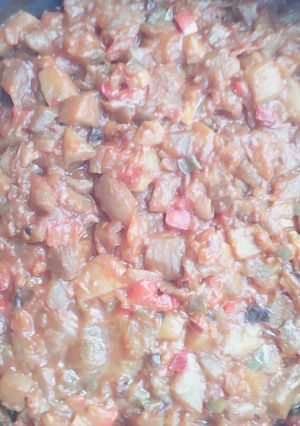 Una foto de Berenjena caponata siciliana