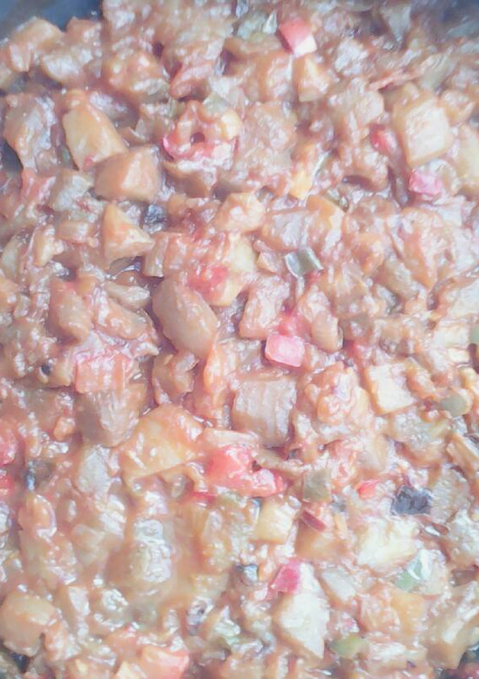 Una foto de Berenjena caponata siciliana