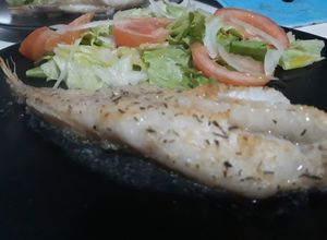 Una foto de Cola de rape al horno