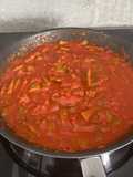 Judías verdes plana con tomate frito receta dulce