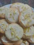 Galletitas de limón y chocolate blanco 🍋