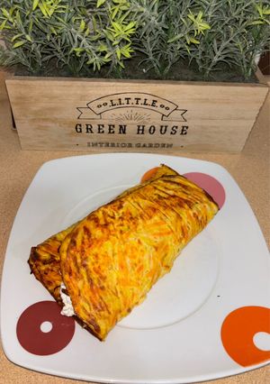 Una foto de Burrito sano