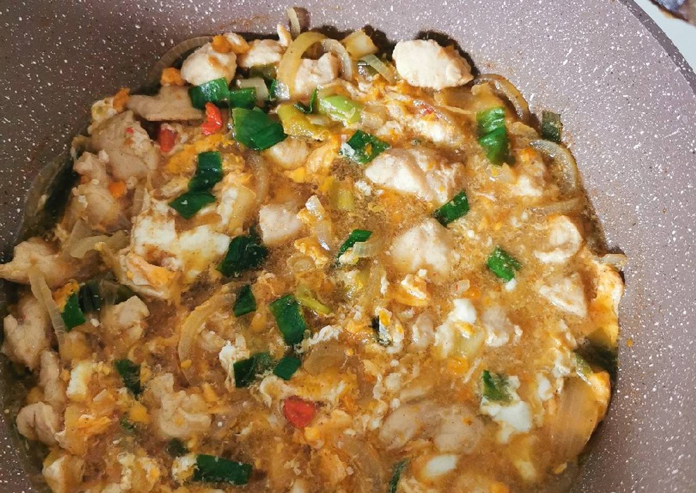 Oyakodon - Ayam telur ala jepang