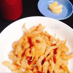 A picture of Jamur Tiram Krispi.