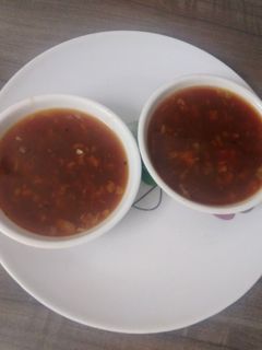 હોટ એન્ડ સોઉર સૂપ (Hot N Sour Soup Recipe In Gujarati) રેસીપી મુખ્ય ફોટો