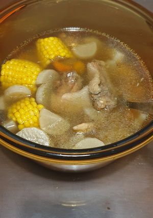 Foto resep Clear vegetable soup