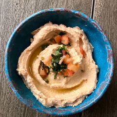 5-minute Hummus - Lebanese Chickpea Dip A picture of 5-minute Hummus - Lebanese Chickpea Dip.
