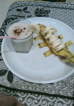 A picture of Banana shake.