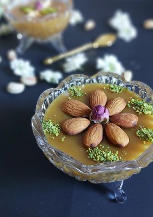 عکسی از دستور کاچی با شیره انگور