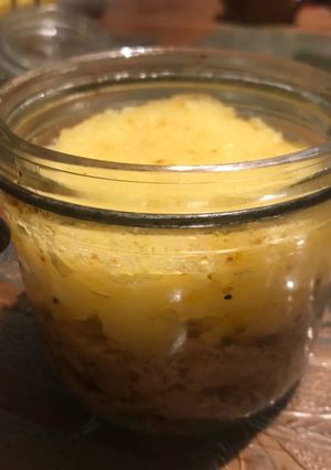 Une photo de Parmentier d’andouillette à la moutarde à l’ancienne