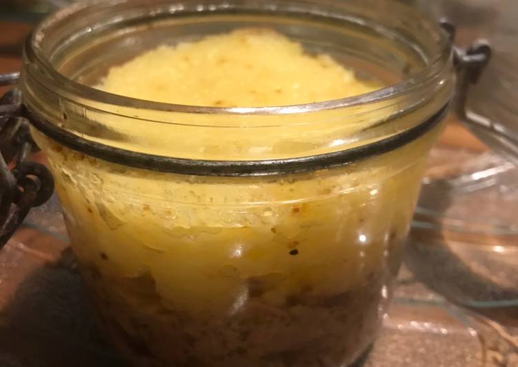Le moyen le plus simple à Préparer Rapide Parmentier d’andouillette à la moutarde à l’ancienne