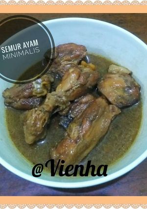 Foto resep Semur ayam minimalis