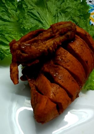 A picture of Chicken tikka.