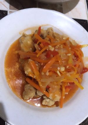 Foto resep Ayam crispy saus asam manis
