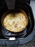 Tortilla de coliflor en la freidora de aire
