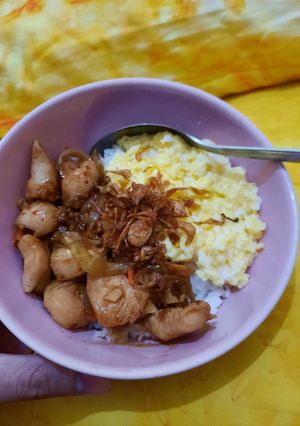 Foto resep Ayam Szechuan dan Scramble Egg