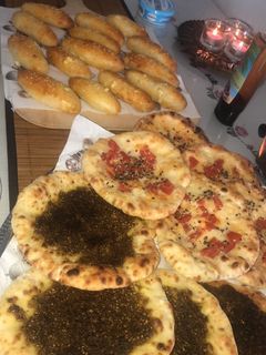 صورة لوصفة فطائر جبنة وزعتر