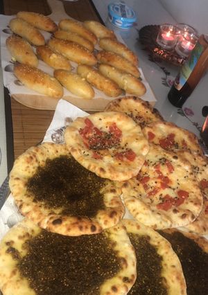 صورة لوصفة فطائر جبنة وزعتر