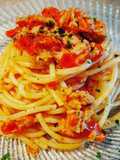 Spaghetti pomodorini e tonno