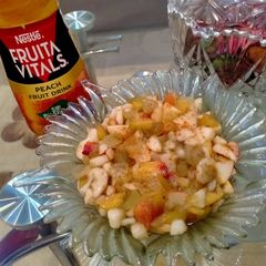 A picture of Tangy fruit chat.