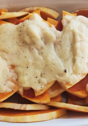 Une photo de 🌸 Lasagnes de butternut, vegane