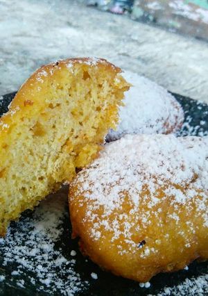 Foto resep Roti goreng pumpkin empuk