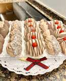 Galletas de merengue con chocolate “sin gluten”