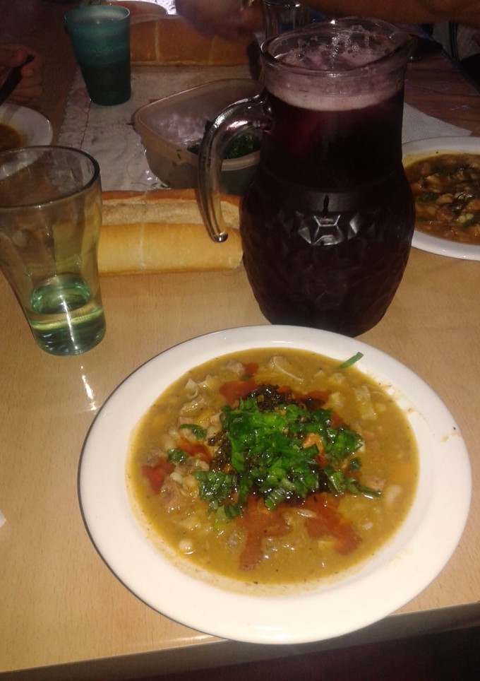 Una foto de Locro hecho por mi vecino