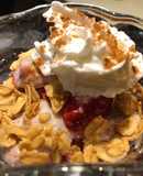 Oreo ~ Cherry 🍒 Granola Dessert 🍨